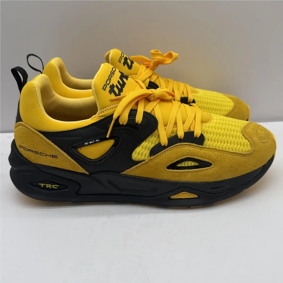 Puma shoes - PUMA Porsche Legacy Trc Blaze Lace Up - 30738601 - Yellow 5