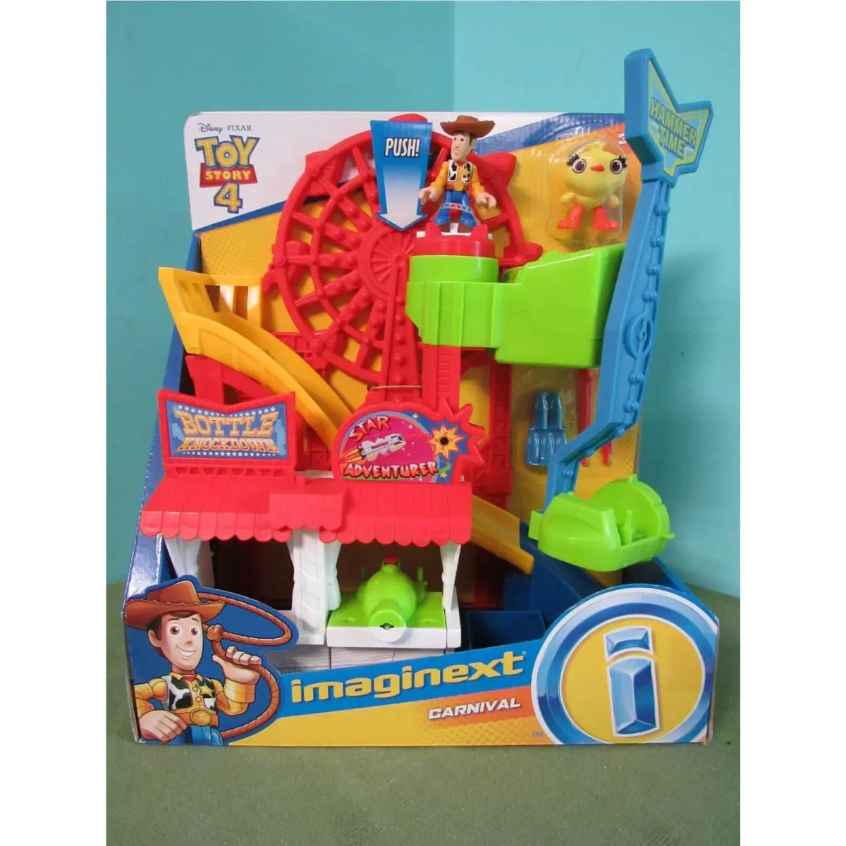 Fisher-price Imaginext Playset Featuring Disney Pix Toy Story Carnival Box