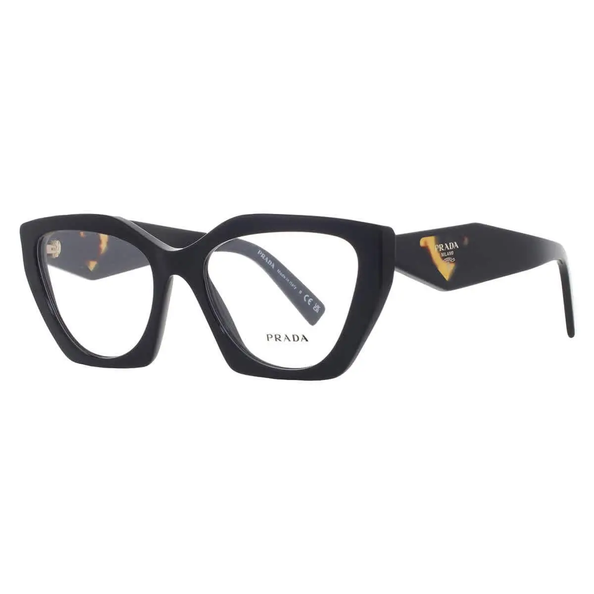 Prada PR 09YV 54/18/140mm Women`s Cat Eye Eyeglasses Frame - Black