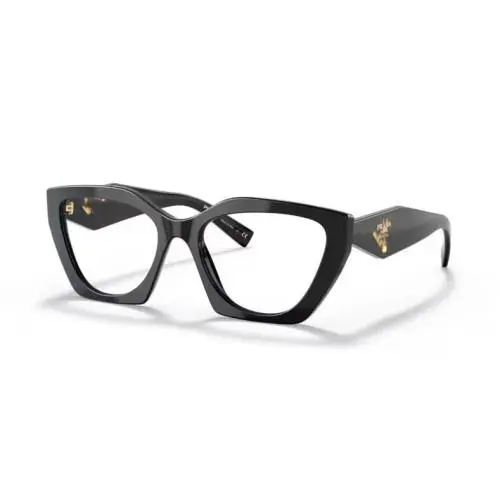 Prada Women PR 09YV 1AB1O1 54 Eyeglasses 1AB1O1 Black Frame Optical Frame