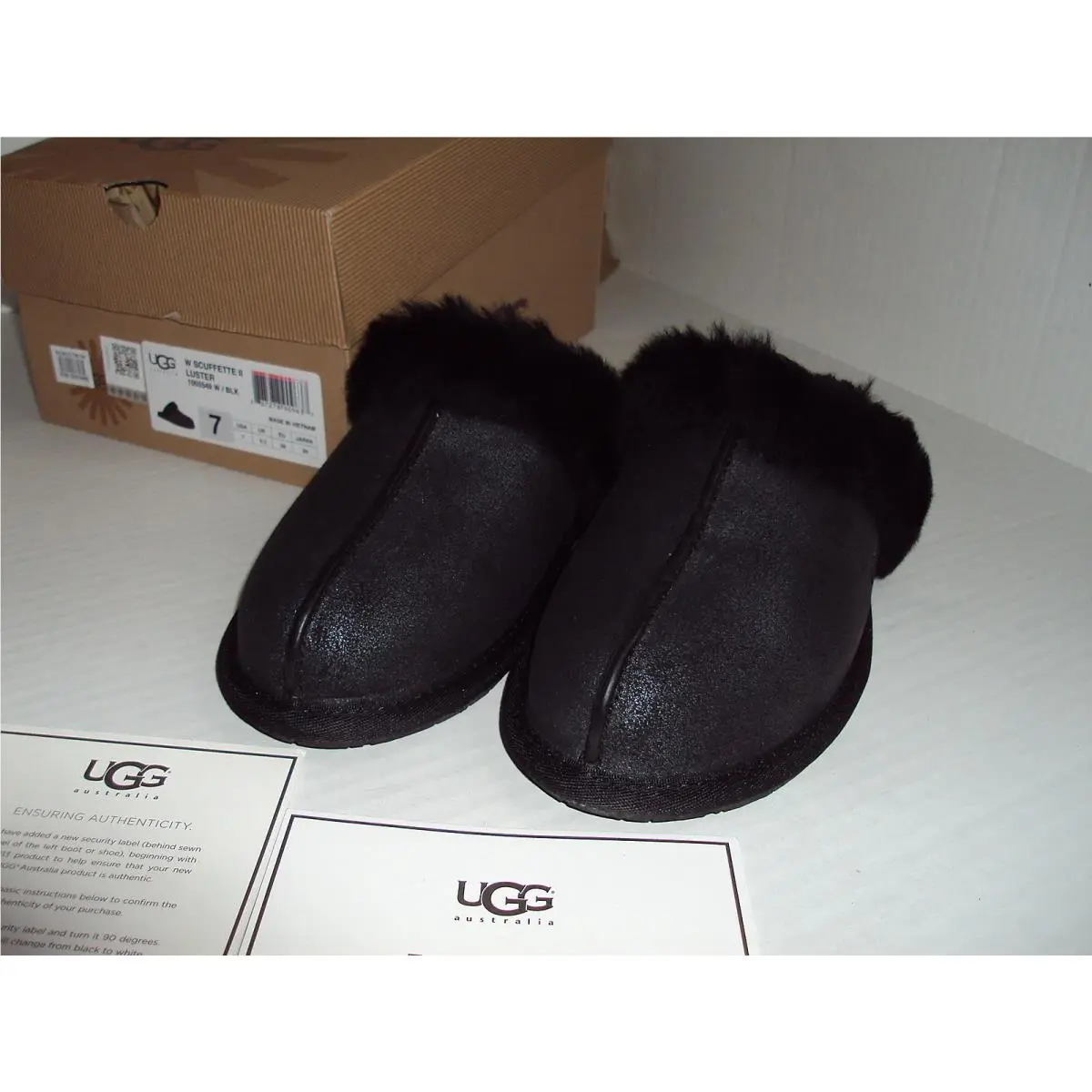 UGG shoes - UGG Australia Scuffette - Australia Scuffette - Black 1