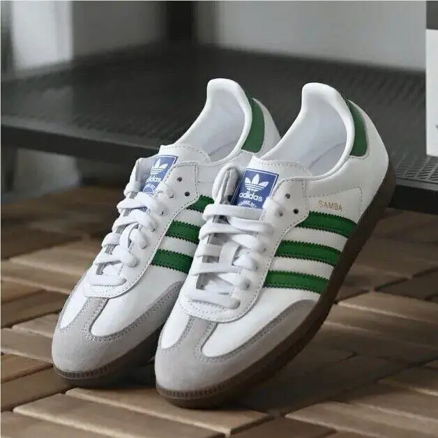 Adidas Samba OG Men’s Athletic Shoe White Sneaker Trainer Footwear 024