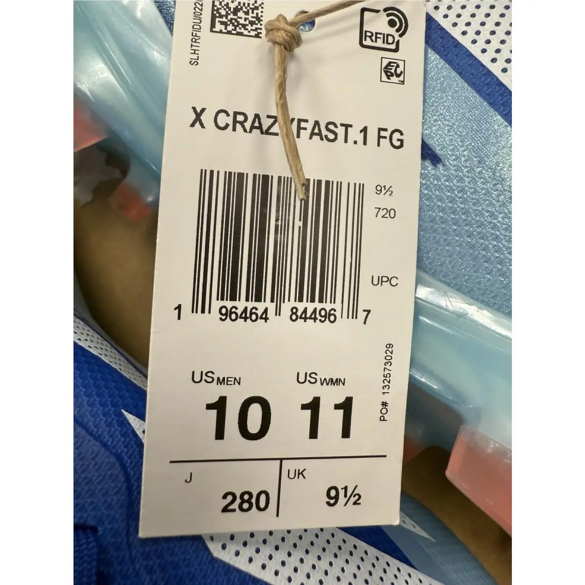 Adidas shoes - adidas X Crazyfast.1 - GY7416 - Blue 7