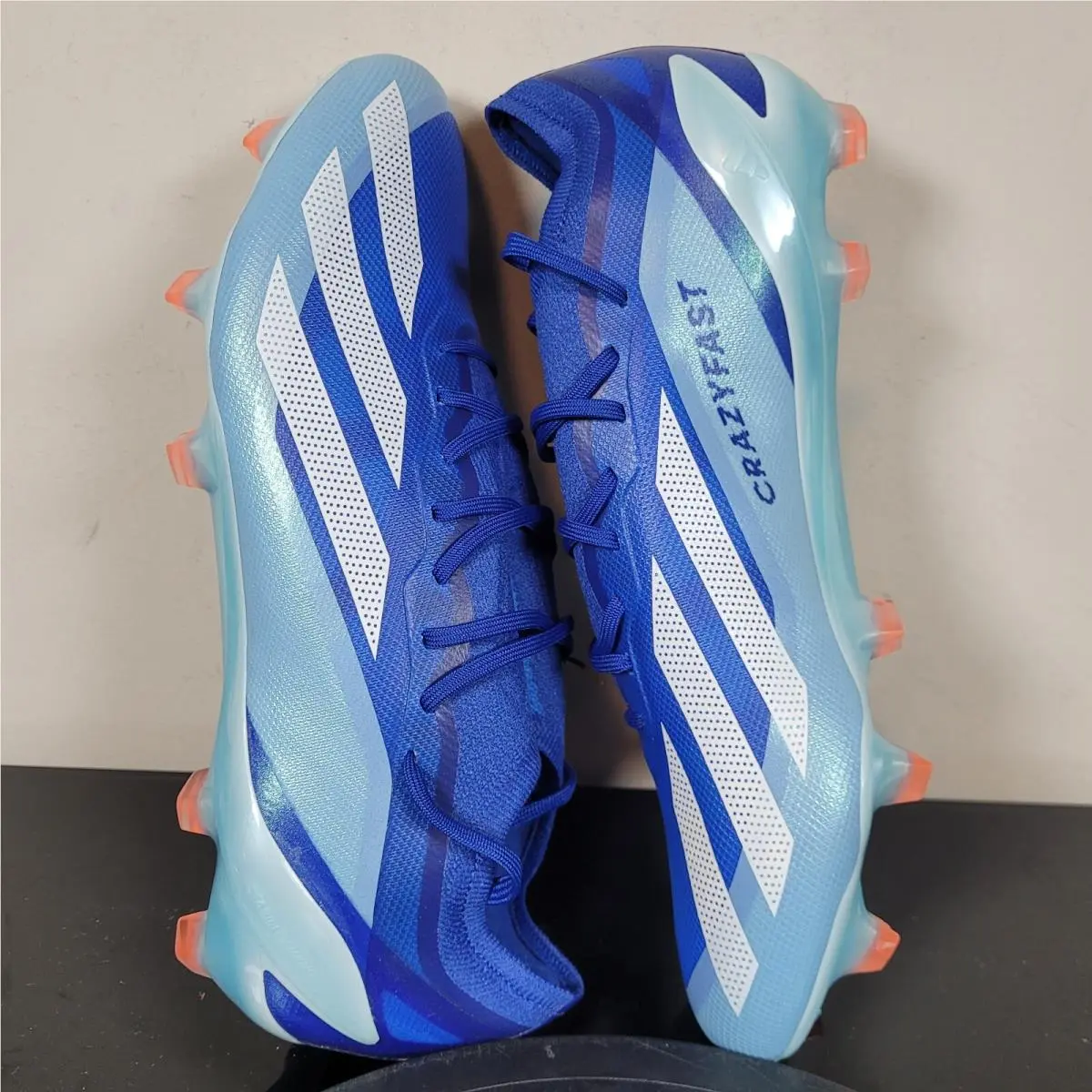 Adidas shoes - Adidas X Crazyfast.1 FG - GY7416 - Blue 2