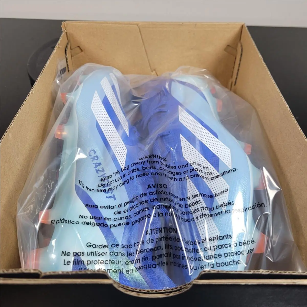 Adidas shoes - Adidas X Crazyfast.1 FG - GY7416 - Blue 5
