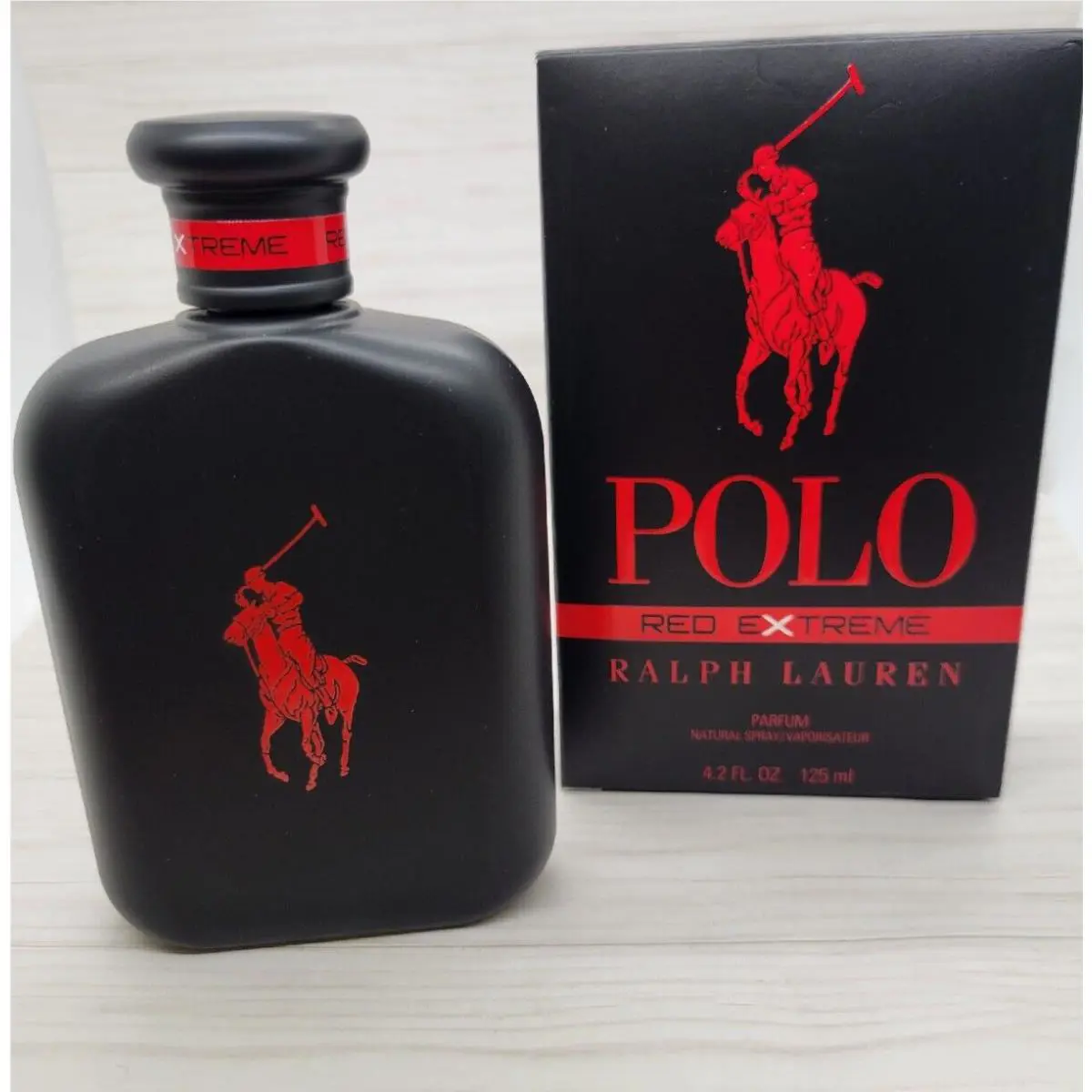 Ralph Lauren Polo Red Extreme 4.2oz Men`s Parfum Old Formula/
