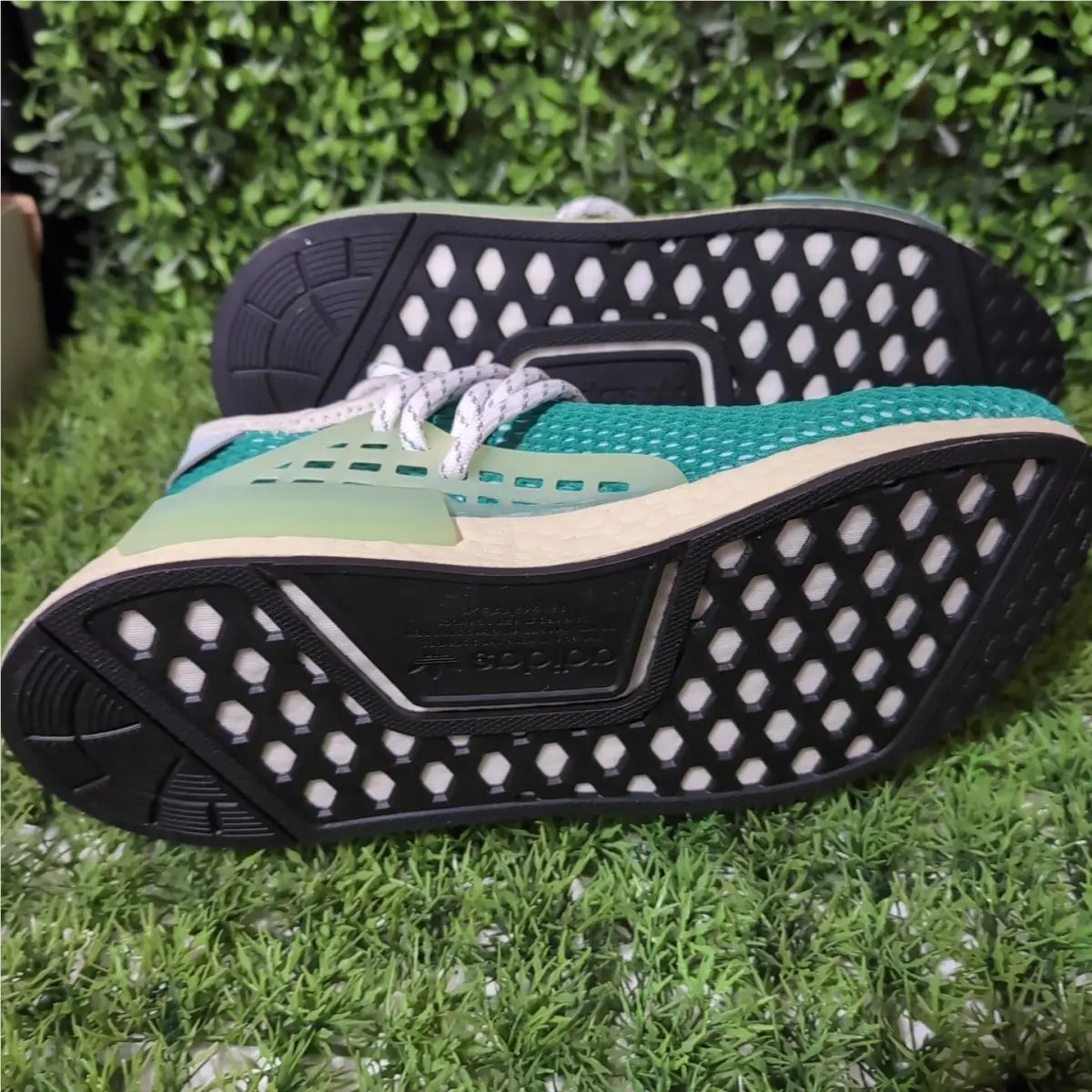 Adidas shoes - adidas NMD Hu - NMD - Green, Teal 3