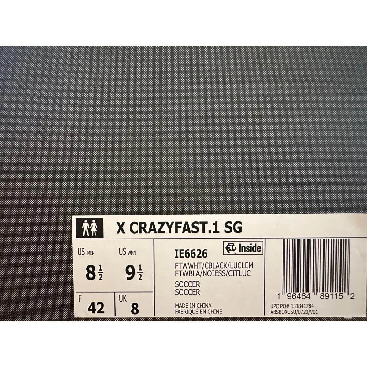 Adidas shoes - adidas X Crazyfast.1 - IE6626 - Green (UPC: 196464891152) 5