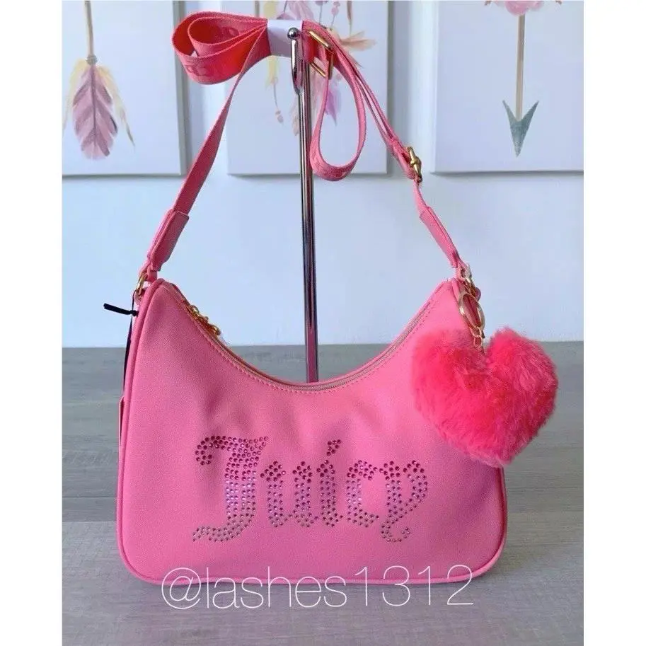 Juicy Couture Bag Obsession Crossbody - Pink Lemonade