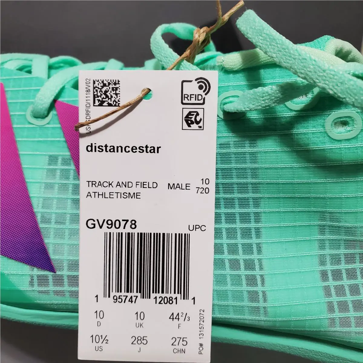 Adidas shoes - adidas Distancestar - Distancestar - Green 9