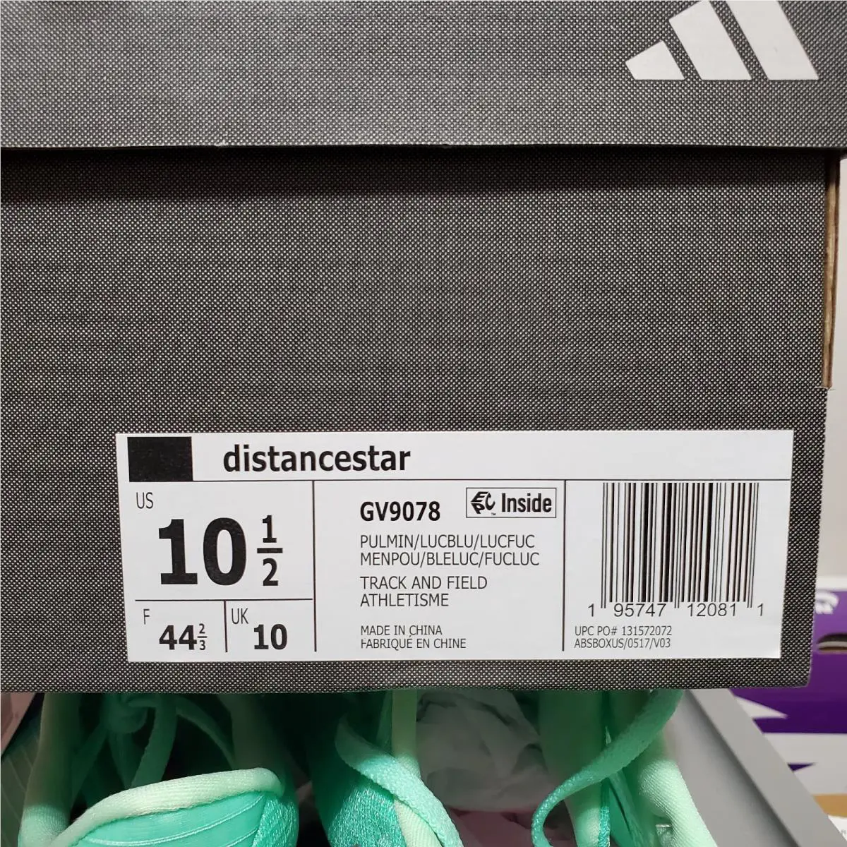Adidas shoes - adidas Distancestar - Distancestar - Green 5