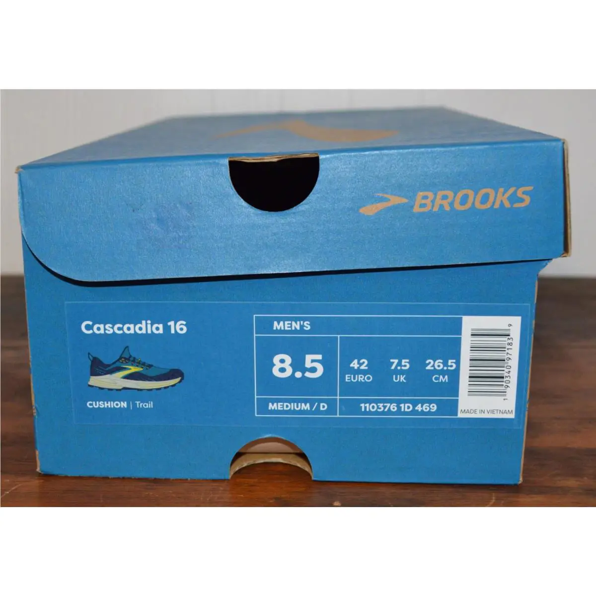 Brooks shoes - Brooks Cascadia 16 - Cascadia - Blue 0