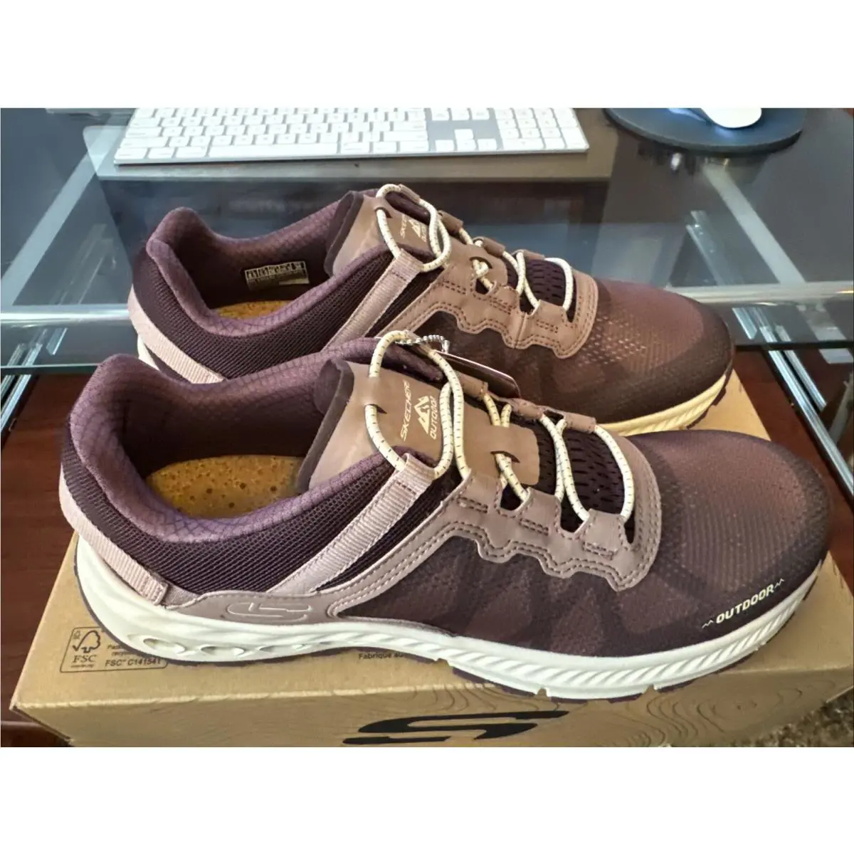 Skechers shoes - Skechers Glide-Step Breeze - Breeze - 180152/MVE - MAUVE 8
