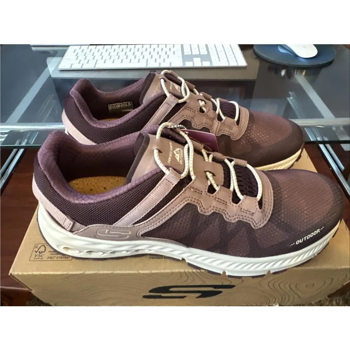 Skechers shoes - Skechers Glide-Step Breeze - Breeze - 180152/MVE - MAUVE 4