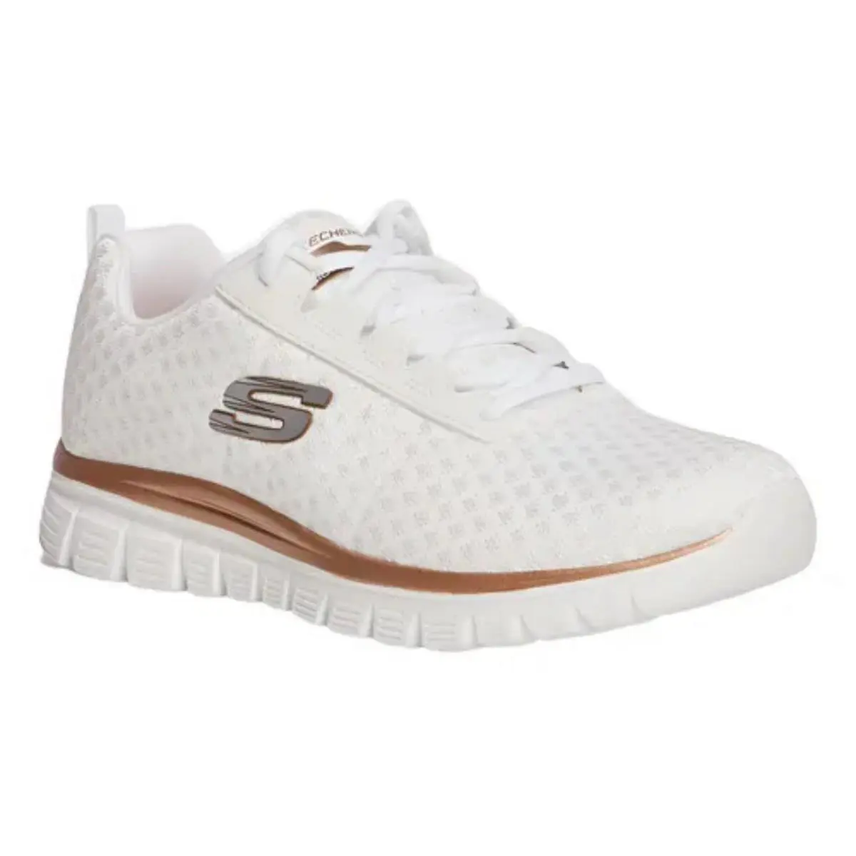 Woman`s Shoes Skechers Summit Daily Hands Free Slip-ins Size 10 - color perla