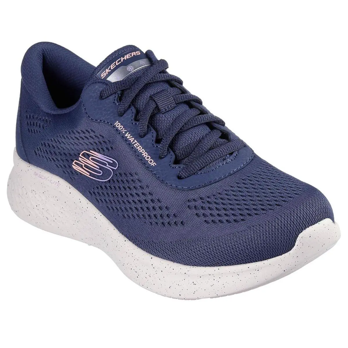 Skechers Ladies Skech-lite Pro Through The Mud Trainers Lightweight Memory Foam - Blue