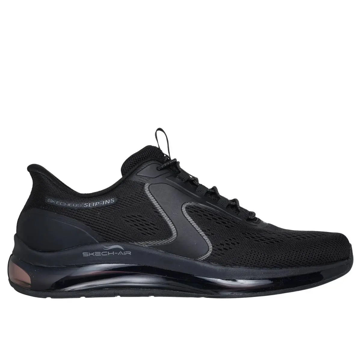 Skechers Shoes Men`s Slip Ins Black Wide Sport Casual Comfort Memory Foam 232862