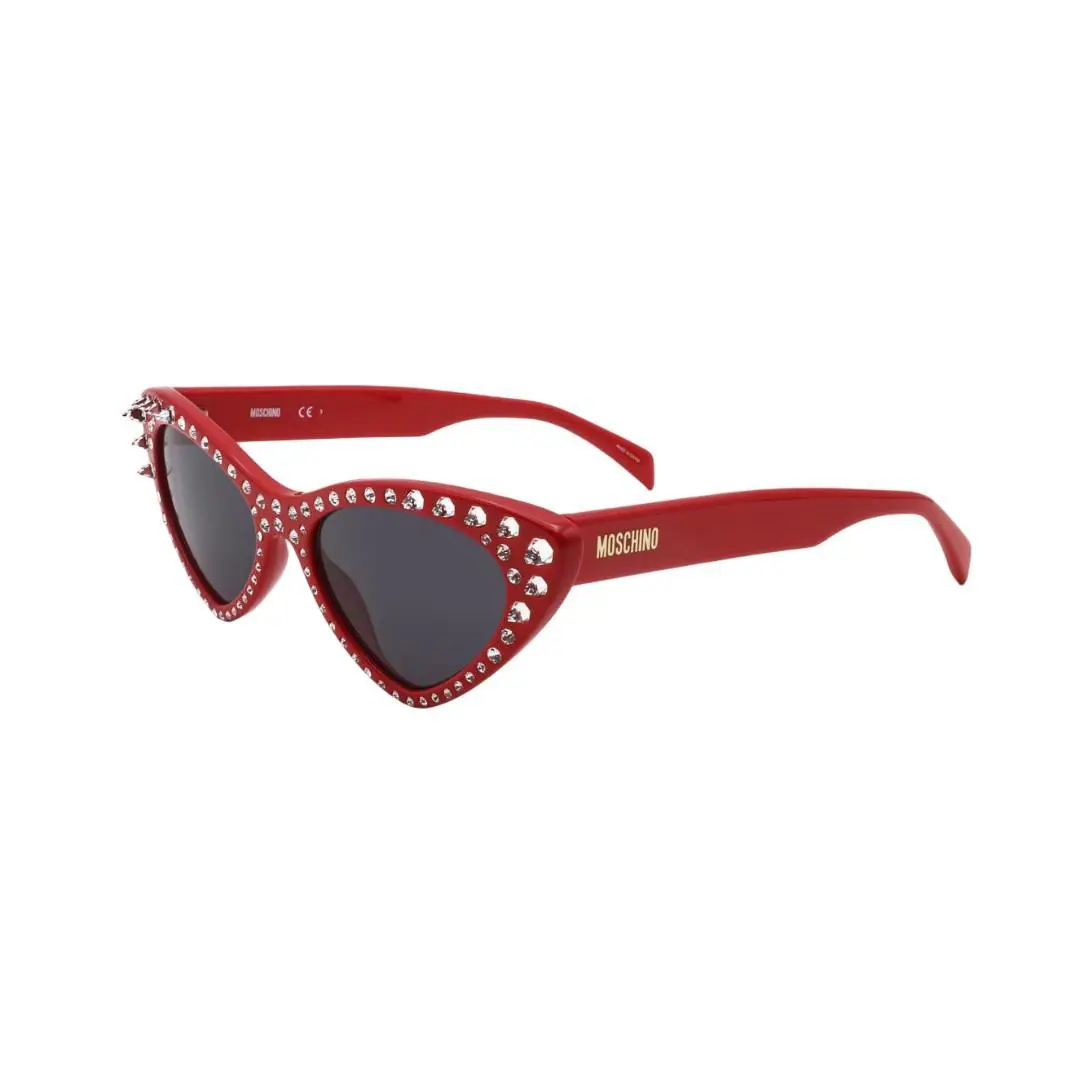 Moschino Women`s Cat-eye 52mm Sunglasses Red MOS006/S/STR-C9A