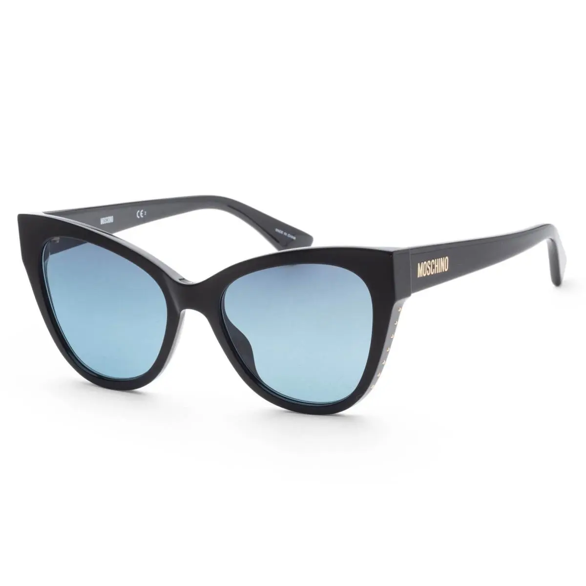 Women`s 54mm Black Sunglasses MOS056-S-807-54 by Moschino