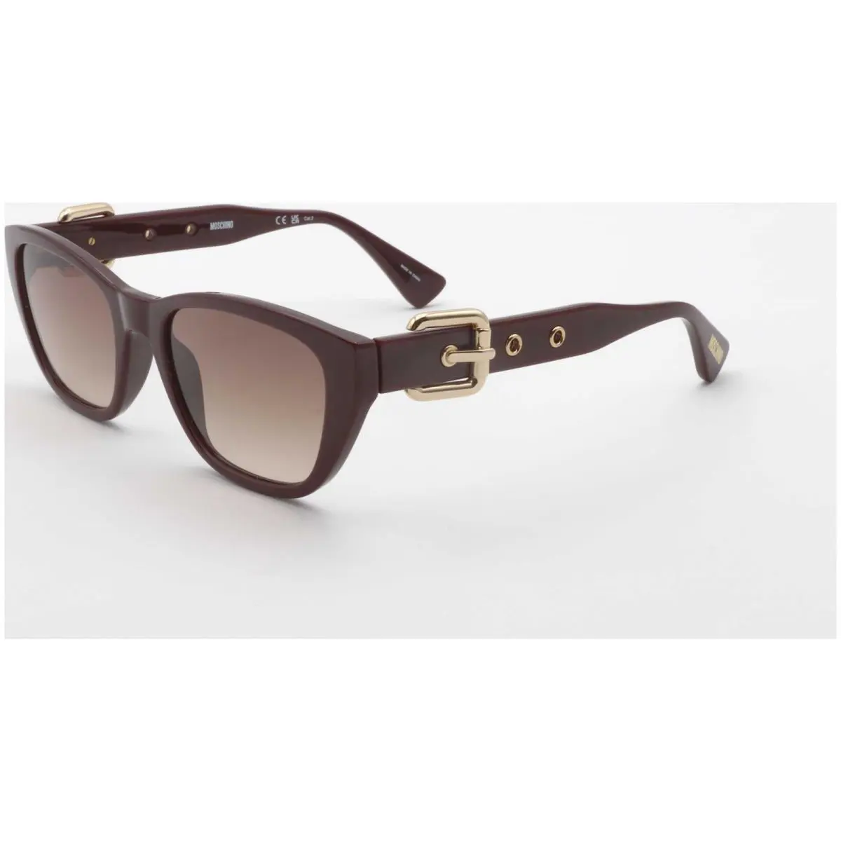 Moschino Women`s 55mm Burgundy Sunglasses MOS130-S-LHF-55 - Frame: Red, Other Frame: Burgundy