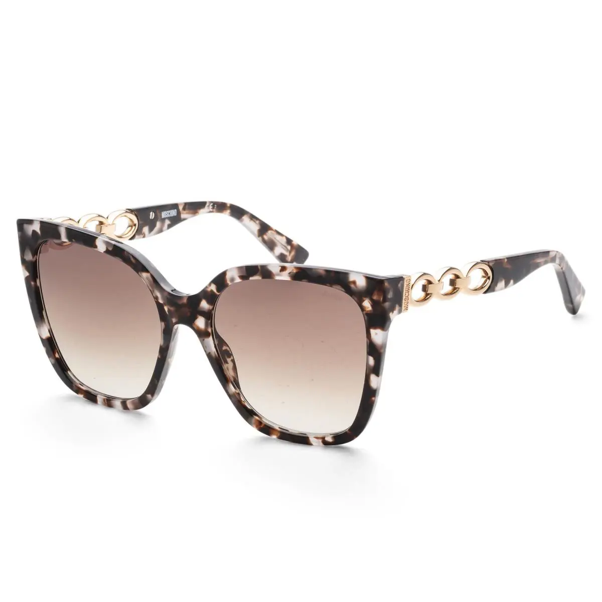 Women`s 55mm Tortoise Sunglasses MOS098-S-HT8-55 by Moschino