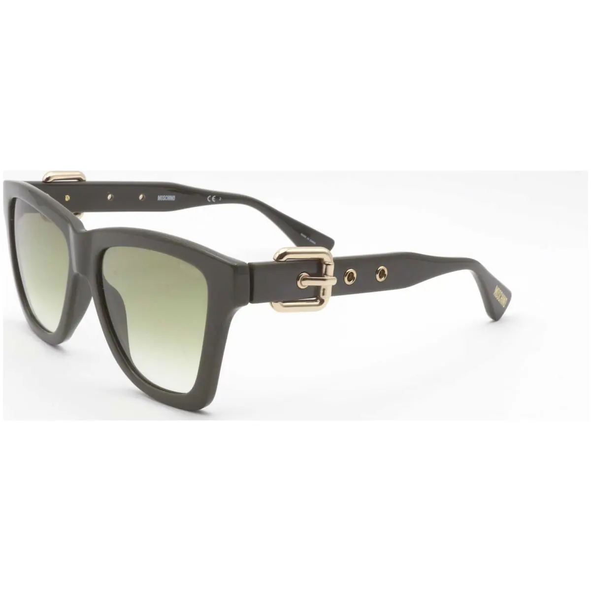 Moschino Women`s 54mm Black Sunglasses MOS131-S-TBO-54 - Frame: Black, Lens: Grey, Other Frame: Black