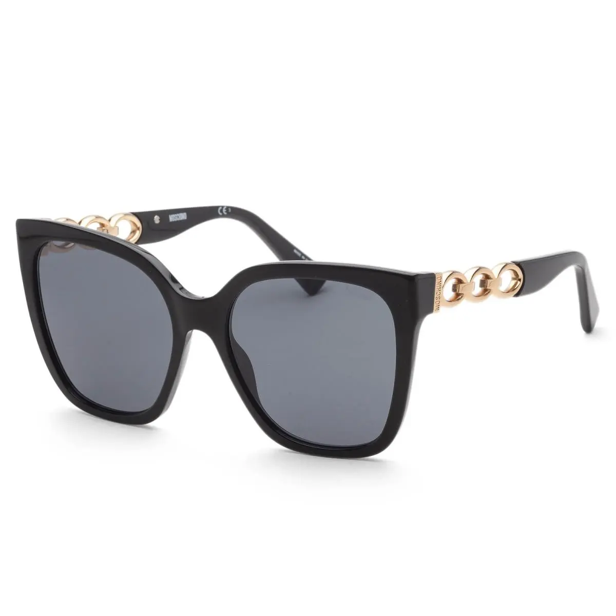 Moschino Women`s 55mm Black Sunglasses MOS098-S-807-55