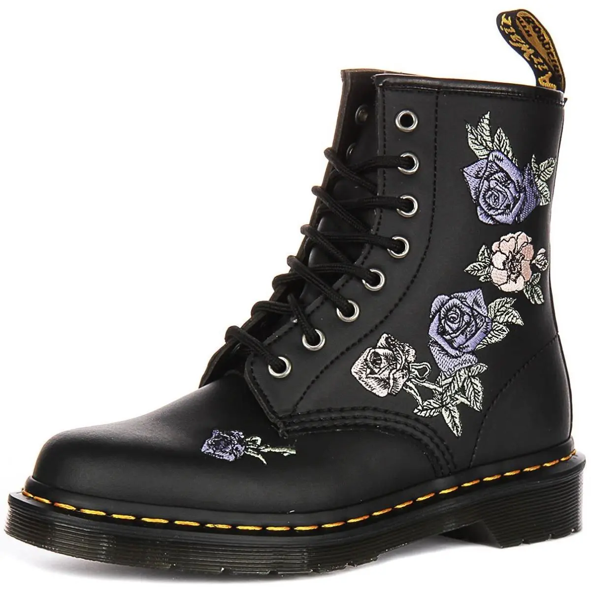 Dr. Martens shoes - Black Flower 10