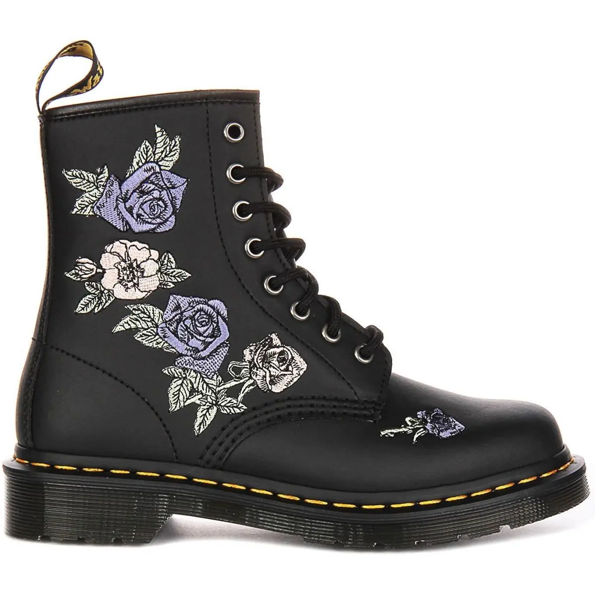 Dr. Martens shoes - Black Flower 6