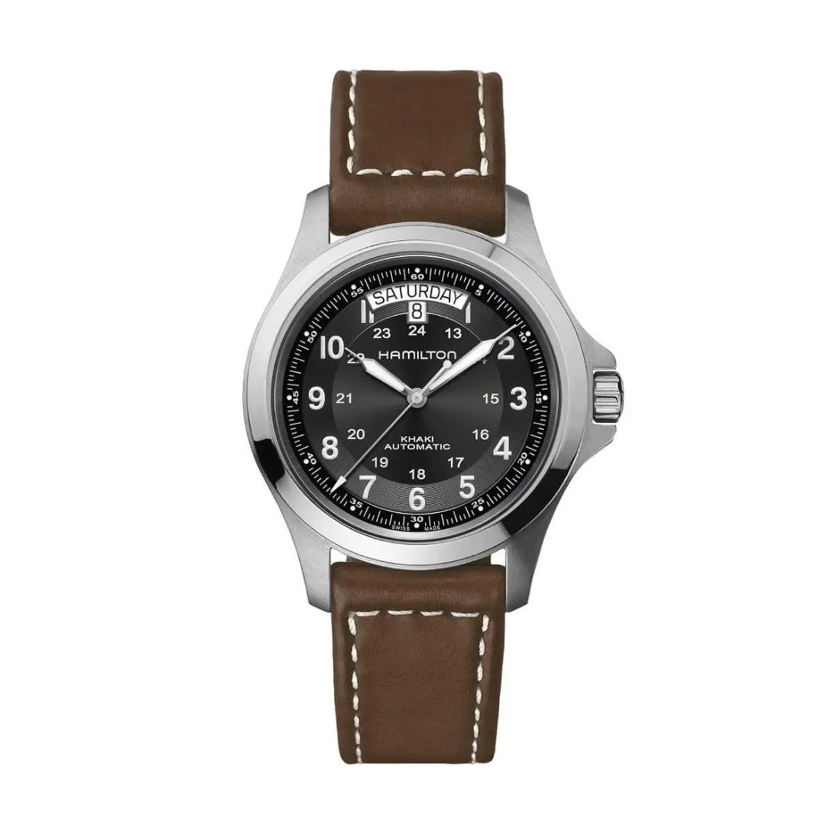 Hamilton Khaki Field King Auto Black Dial 40 MM Watch H64455533