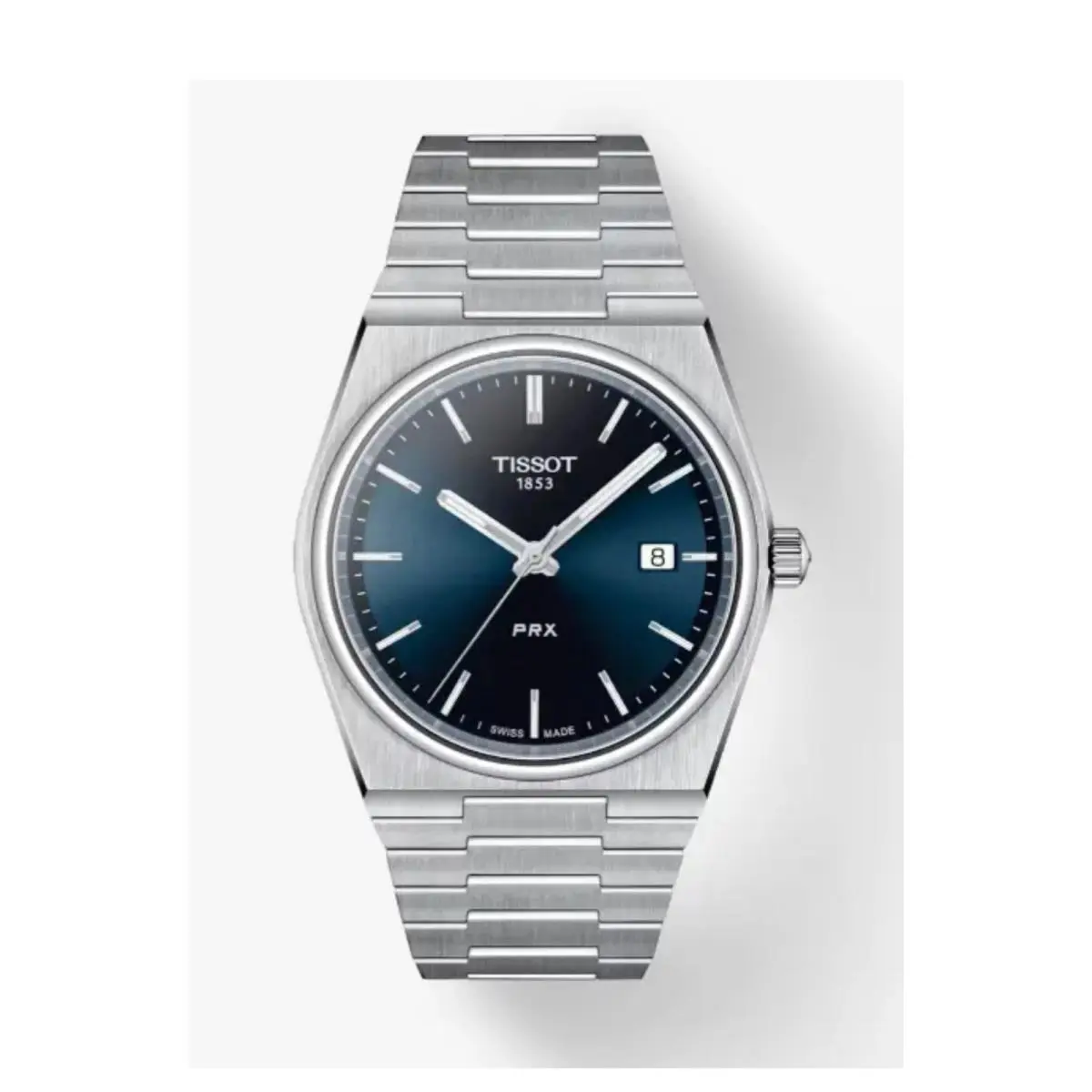 Tissot Prx 40MM Stainless Steel Blue Dial Men`s Watch T137.410.11.041.00