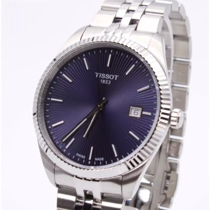 Ballade 40 MM T156.410.11.041.00 Blue Quartz Men Watch by Tissot