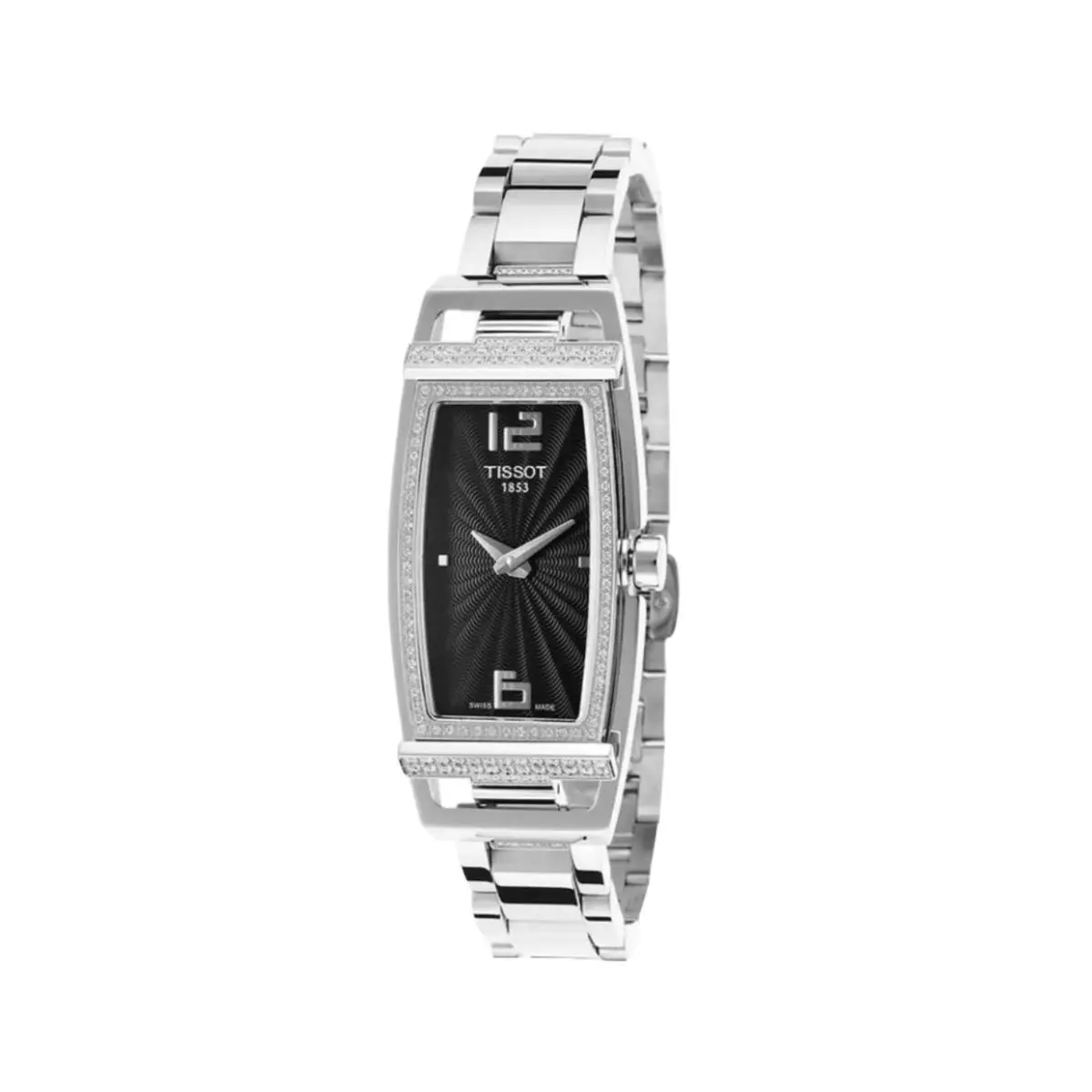 Tissot T-trend Black Dial Stainless Steel Womens Watch T037.309.11.057.01