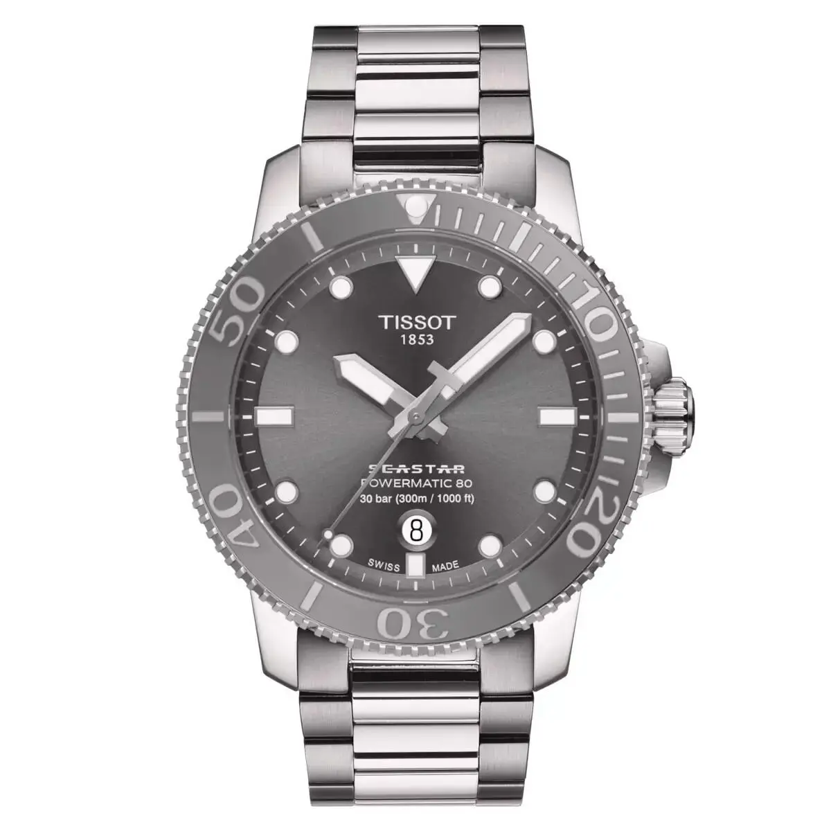 Tissot Seastar 1000 Gray Men`s Watch T120.407.11.081.01