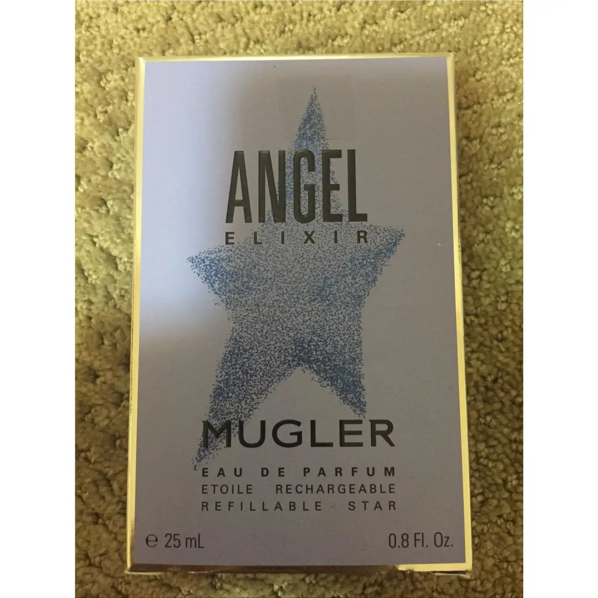 Thierry  Angel Elixir Women Perfume Eau De Parfum 0.8oz 25ml Refillable by Mugler