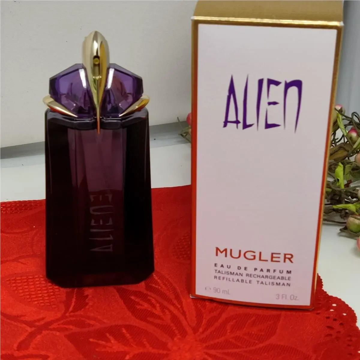 Thierry  Alien Eau De Parfum Rich Niche Fragrance For Women 90 ML 3 FL Oz by Mugler