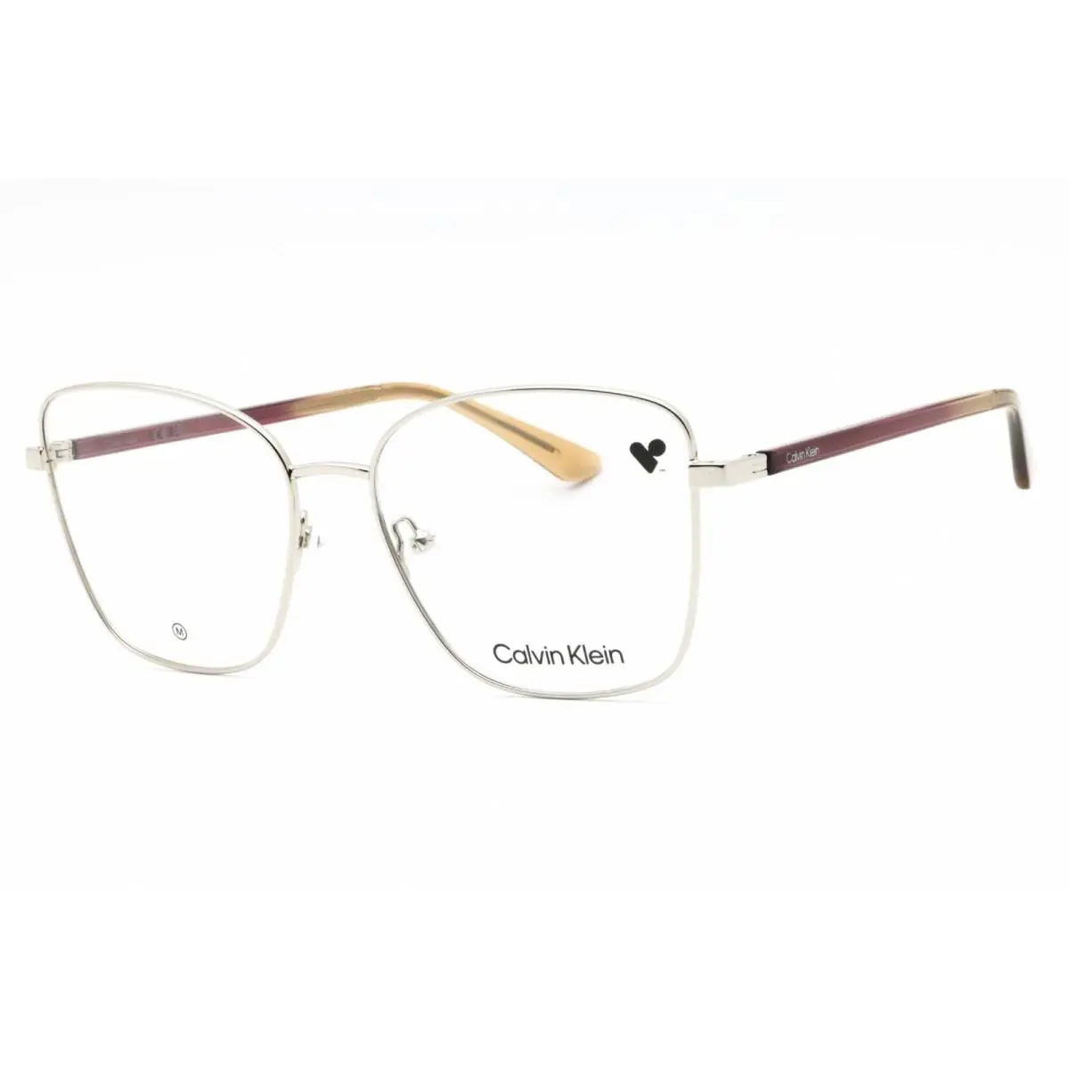 Calvin Klein CK23128 045 Eyeglasses Silver Frame 55mm