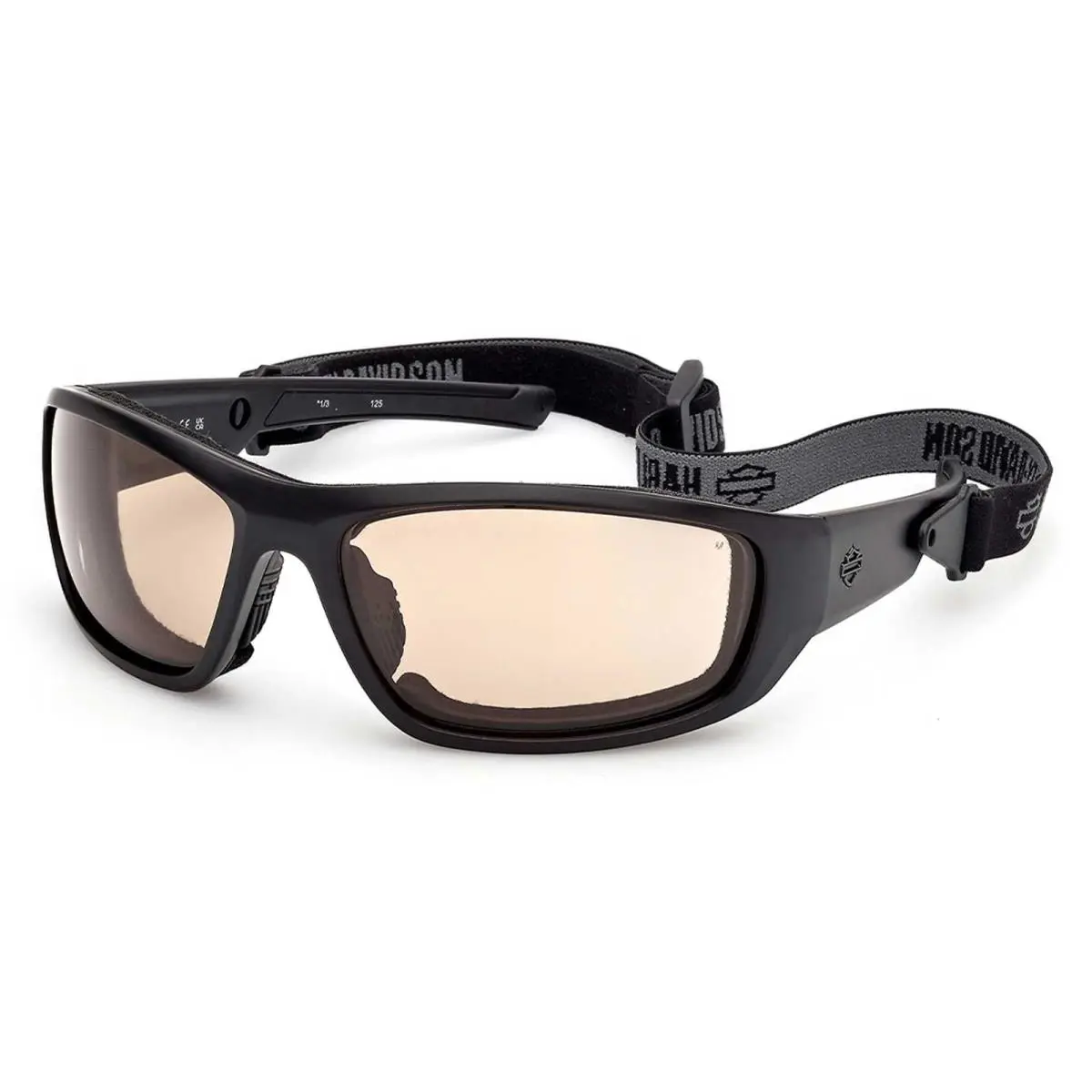 Harley-davidson Men`s Blaze Ace 2.0 Sunglasses w/ Headstrap Amber Lenses