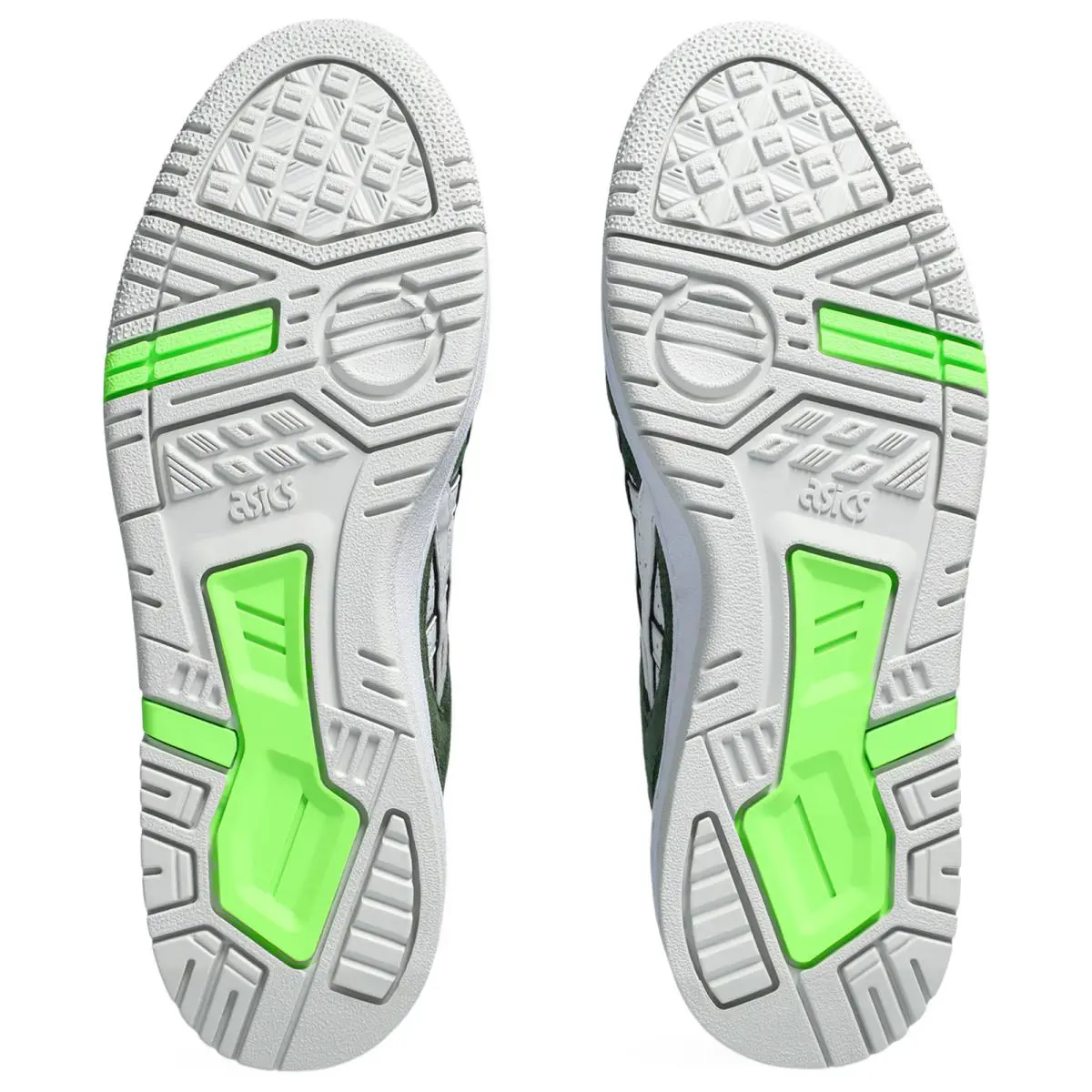 Asics shoes - White, White, Olive 8