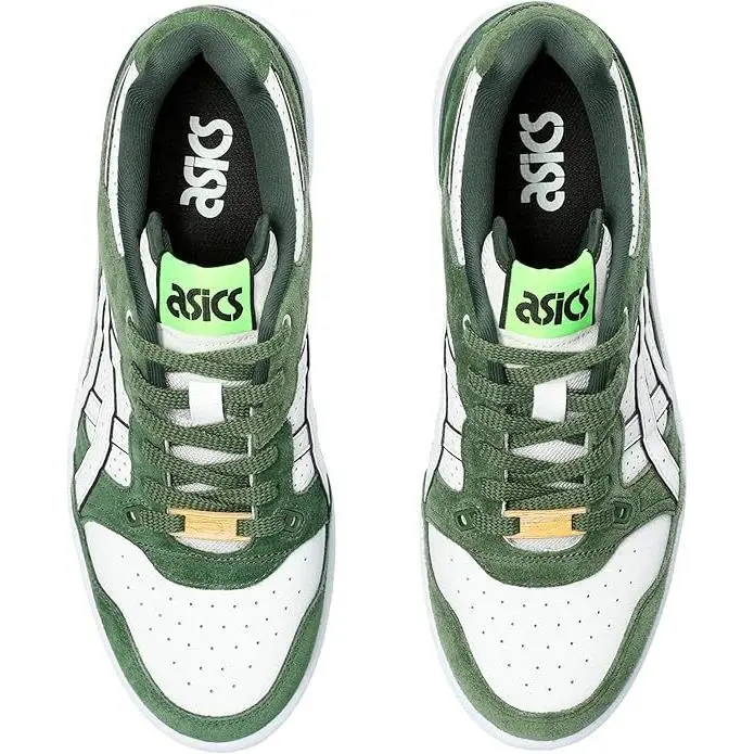 Asics shoes - White, White, Olive 12