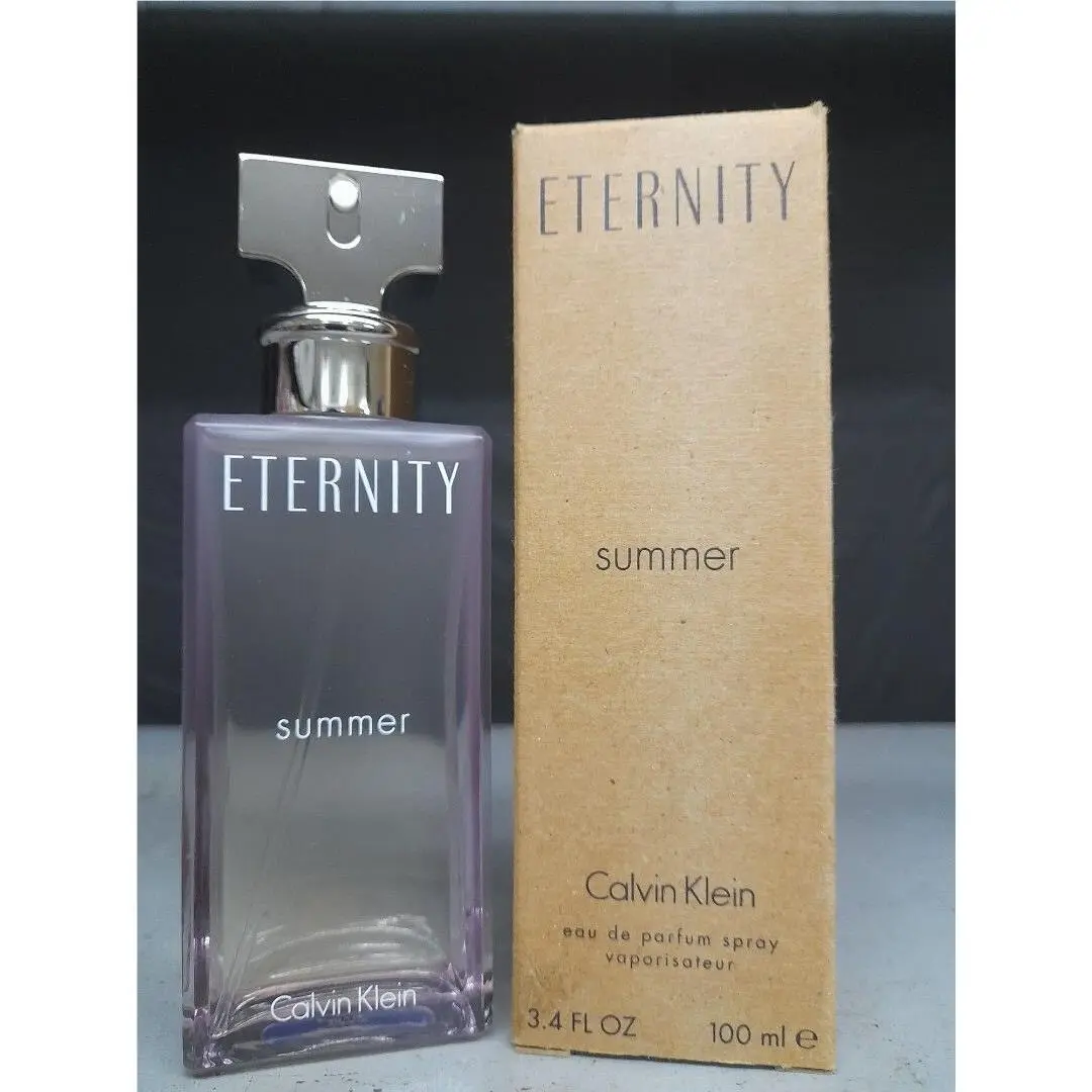 Tester Women Calvin Klein Eternity Summer 2014 Edp 3.4oz 100ml / / Rare