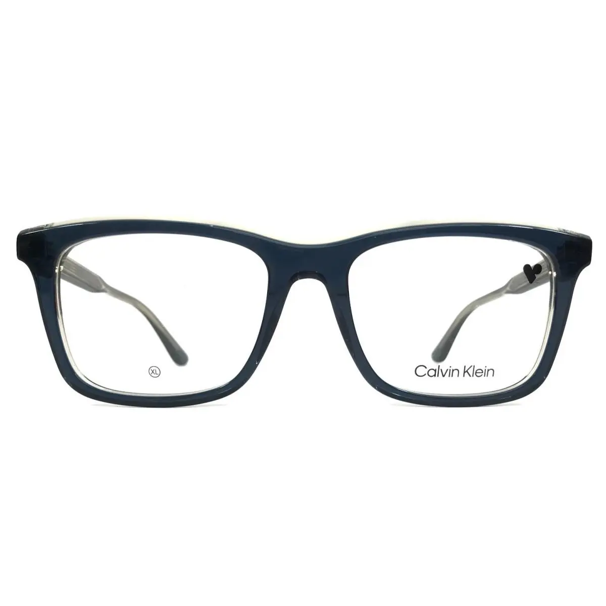 Eyeglasses Frames CK24542 434 Black Gold Square Full Rim 57-19-150 by Calvin Klein