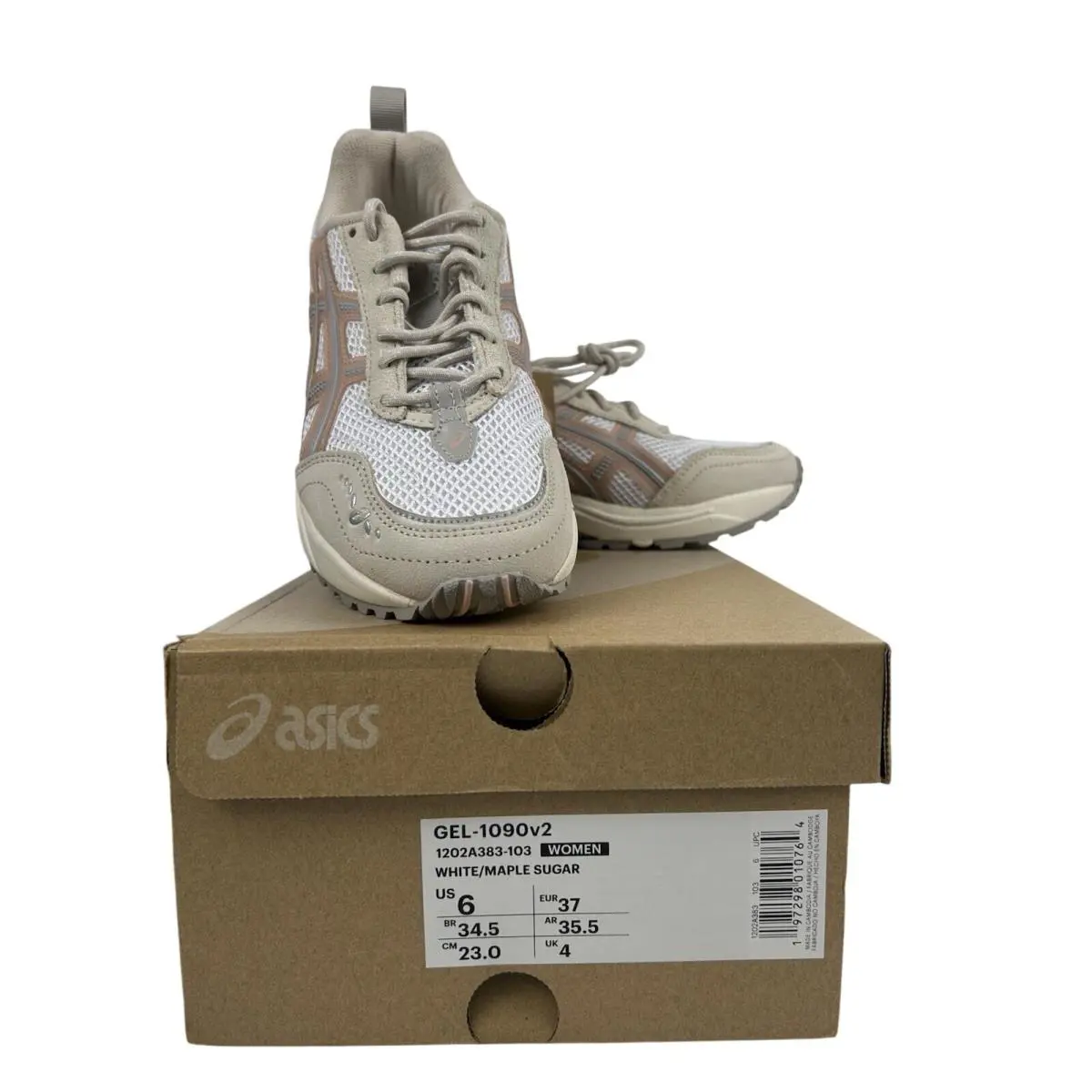 Asics shoes - ASICS GEL-1090 - White / Maple Sugar 1
