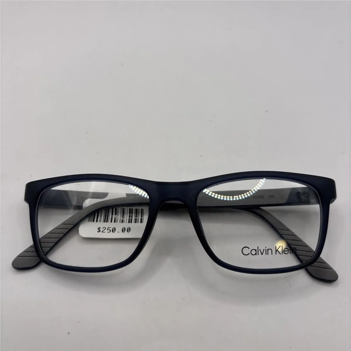 CK20535 Eyeglasses Matte Crystal Navy 52-18-145 Non Demo Lenses by Calvin Klein