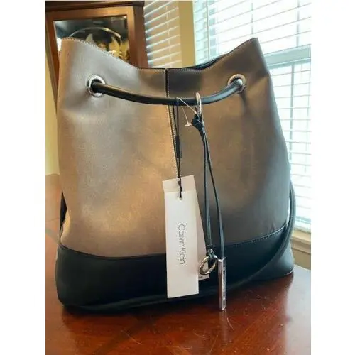 Calvin Klein Two-tone Gabrianna Tote