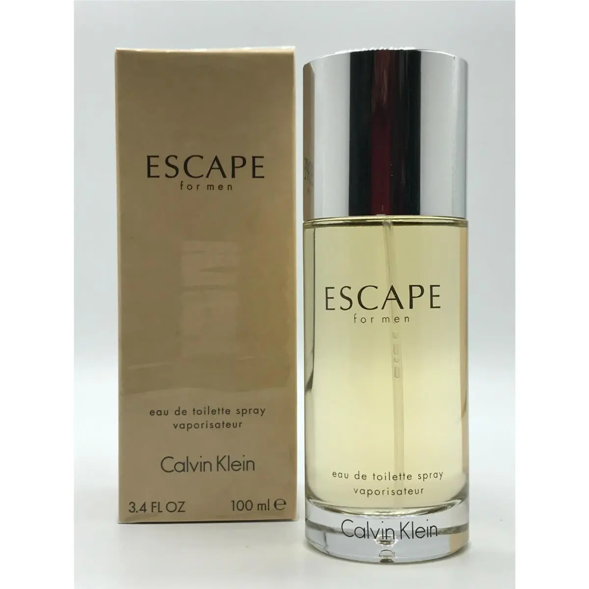 Calvin Klein Escape Men Cologne Spray 3.4 oz 100 ml
