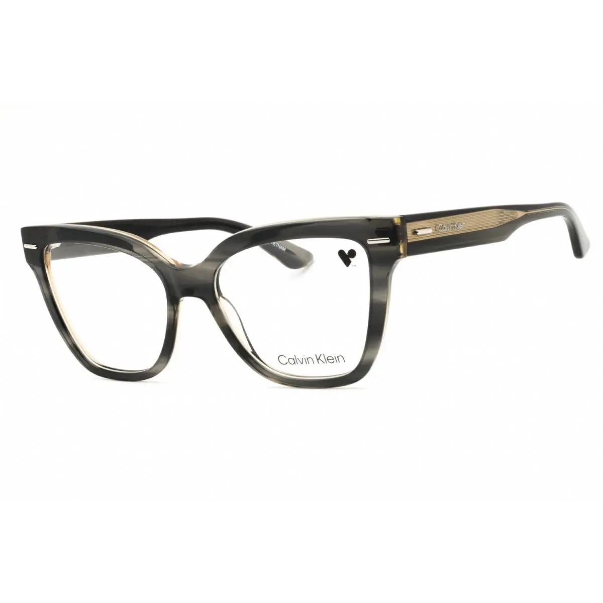 CK23543-023-54 Eyeglasses Frame Size 54 mm 17mm 140mm Grey Women 88 by Calvin Klein