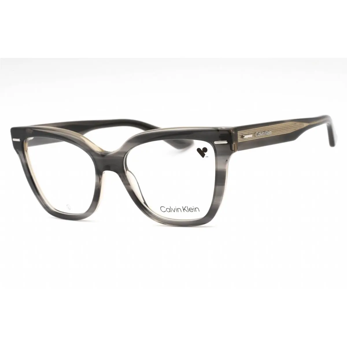 Calvin Klein CK23543 023 Striped Grey 54mm Eyeglasses