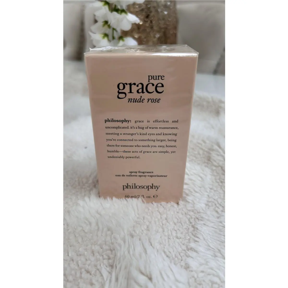 Carolina Herrera Philosophy Pure Grace Rose Edt 60ML Spray