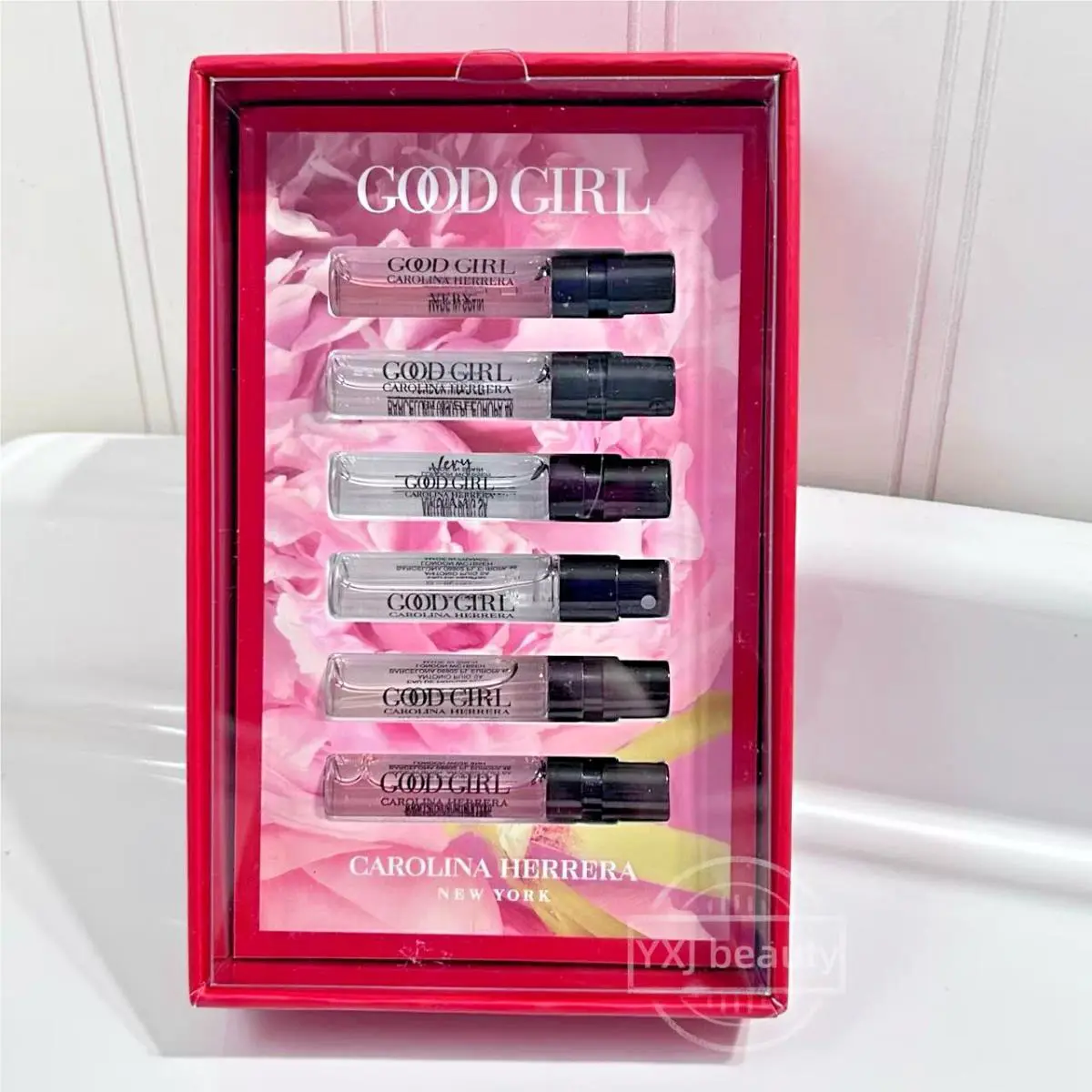Carolina Herrera Good Girl Perfume 6-Piece Sample Set 6x 1.5 ml/0.05 oz